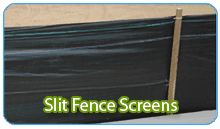 Silt Fence Screens