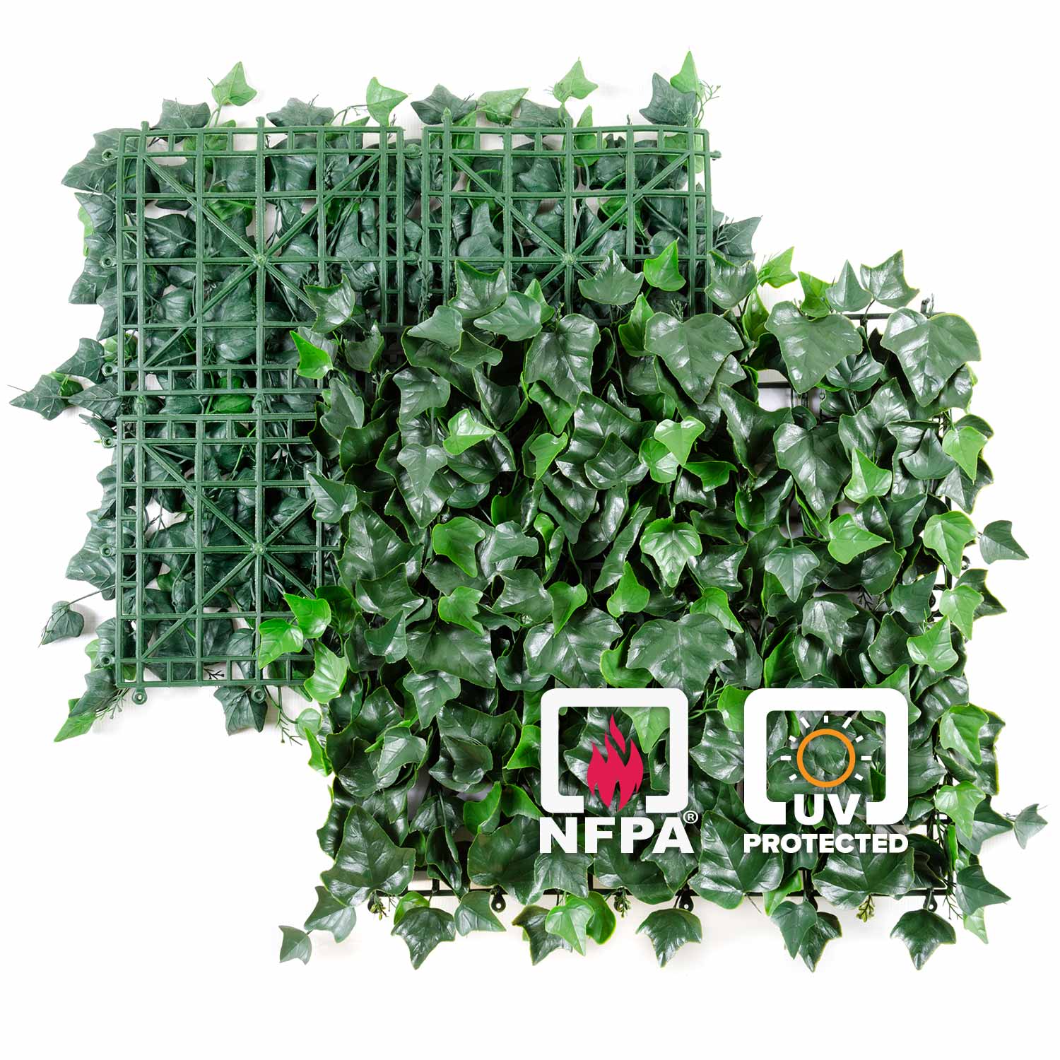 Artificial Ivy Green Leaf Mat Wall Panels by NatraHedge