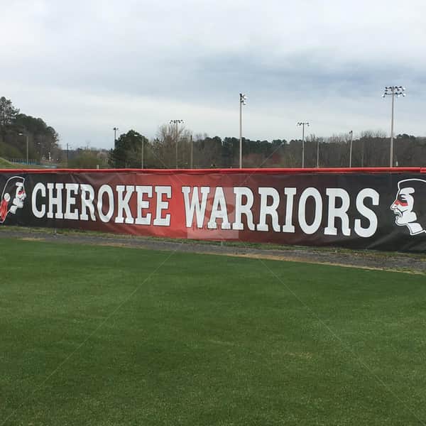 Baseball Banners & Signs for Outfield Fence, Dugout & Cages