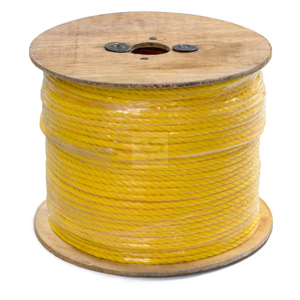 600ft Polypropylene Yellow Rope Spool